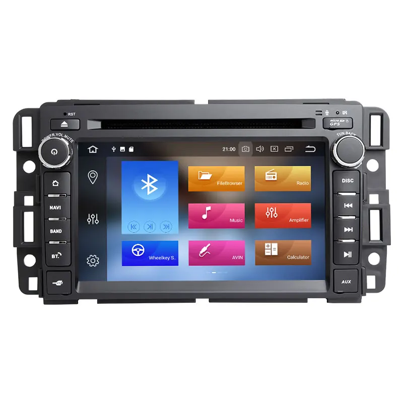 Xonrich 1 Din Android 8 0 радио Автомобильный DVD плеер для GMC Sierra Chevrolet Traverse Express Yukon Denali Acadia