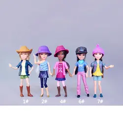 15 см 5 видов стилей мода прекрасный Красота Девушка Аниме действие Figues куклы мультфильм дети игрушки подарки на день рождения коллекции