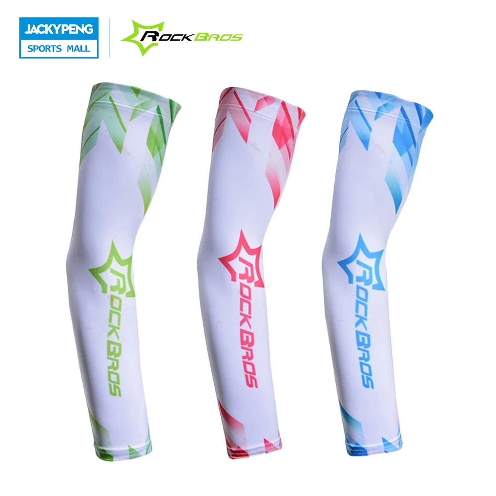 ROCKBROS New UV Protection Bicycle Arm Sleeves Bike Arm Warmer Cycling