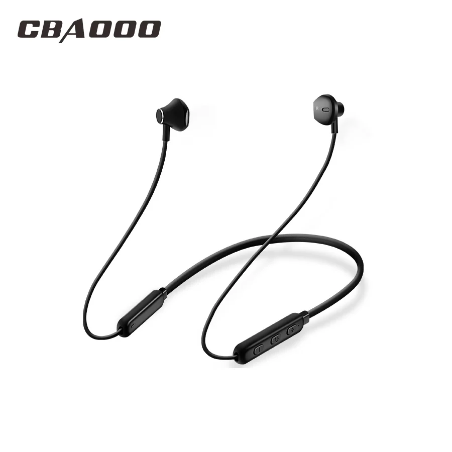 CBAOOO HWS Bluetooth наушники, 12 часов воспроизведения музыки беспроводные наушники спортивные Bluetooth наушники стерео гарнитура с микрофоном для телефона