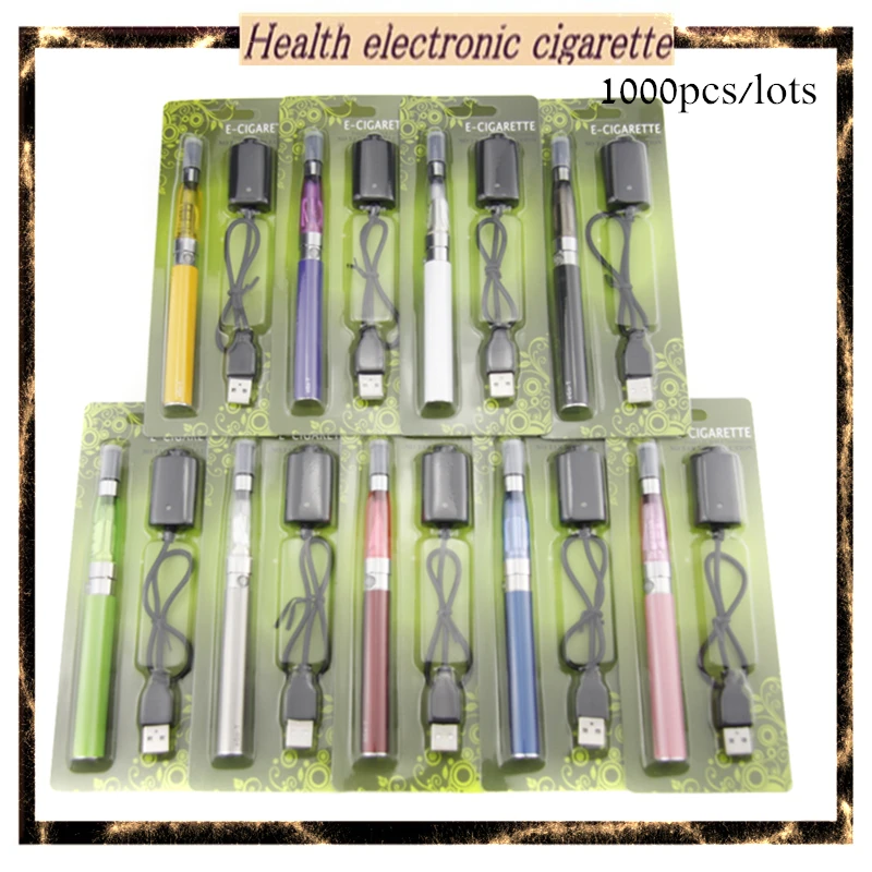 1000pcs/lots Facotry wholesale E Cigarette CE4 eGo blister kit 1.6ml Atomizer 650mah 900mah1100mah Battery  Electronic Cigarette
