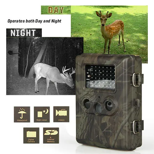 

2.5 inch LCD 12MP sms water proof outdoor hunting camera trail camera night vision hunting camera HT-002AA gz37-0019