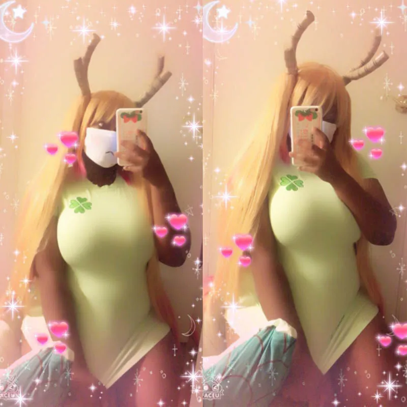 Coshome Kobayashi san Chi No Maid Dragon платье Tohru костюмы для косплея сна женские спортивные