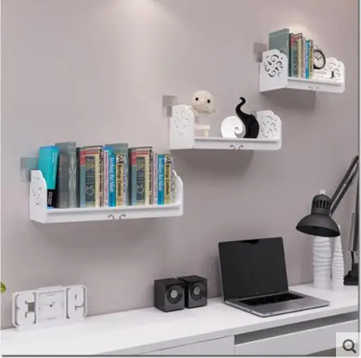 

Wall Shelf Living Room Bedroom Walls Creative Tray Shelf Free Punching Shelves Shelf