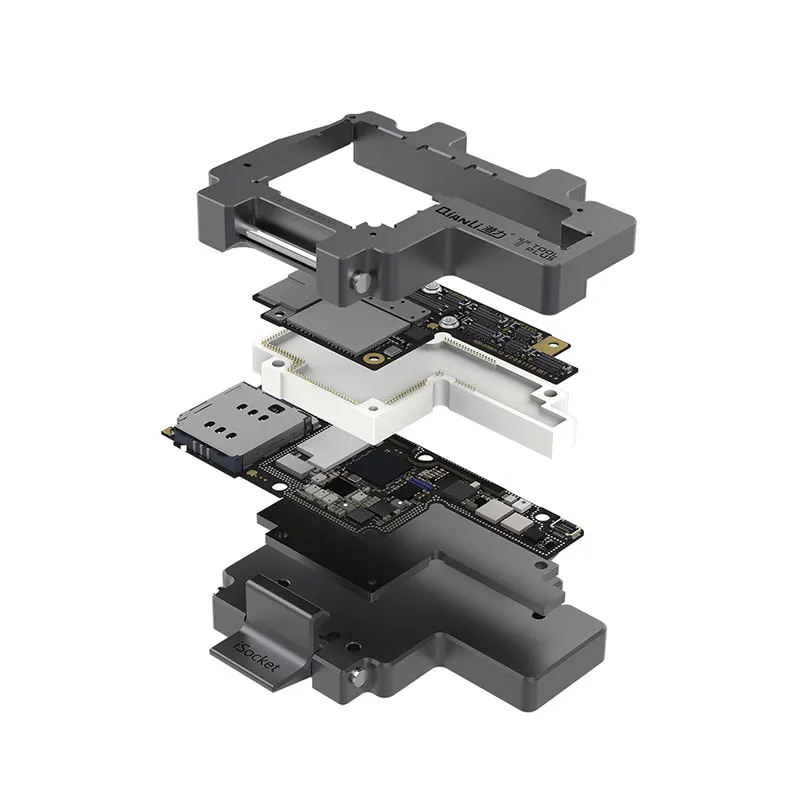 ISocket для iPhone x PCB держатель материнской платы Jig тестовое приспособление IPhoneX