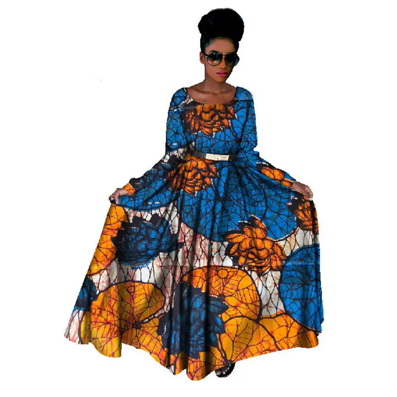 New-Fashion-2018-African-Dresses-for-Women-Vestidos-Long-Sleeve-Women-African-Clothing-African-Wax-Printed(10)