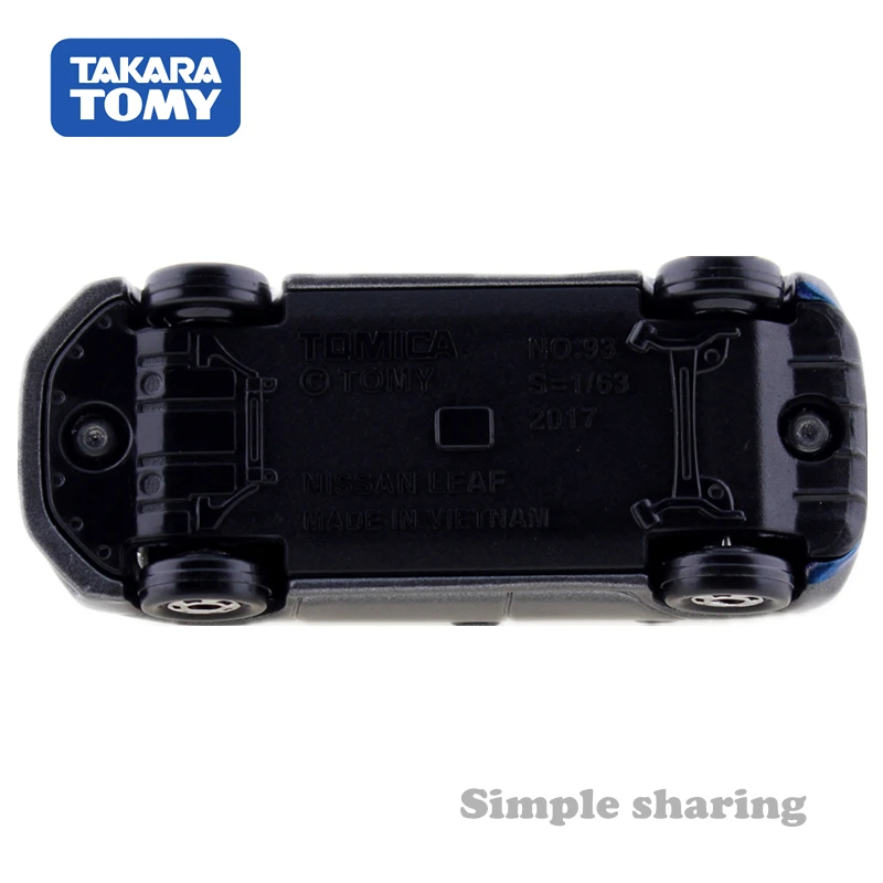 Takara Tomy TOMICA № 93 Nissan Leaf масштаб 1:63 автомобиль Alien литый под давлением Комплект