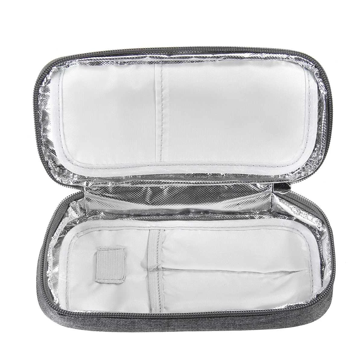 Osmond для охлаждения инсулина сумка-холодильник портативный медицинский холодильник с 2 мешками для льда коробка для таблеток тепловой