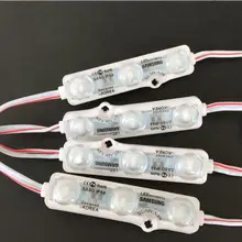 SMD 5630(5730) 3 светодиодный модули для Светодиодный магазин лобового стекла от солнца светодиодный модуль светильник знак бар инъекция IP68 Водонепроницаемый полосы светильник