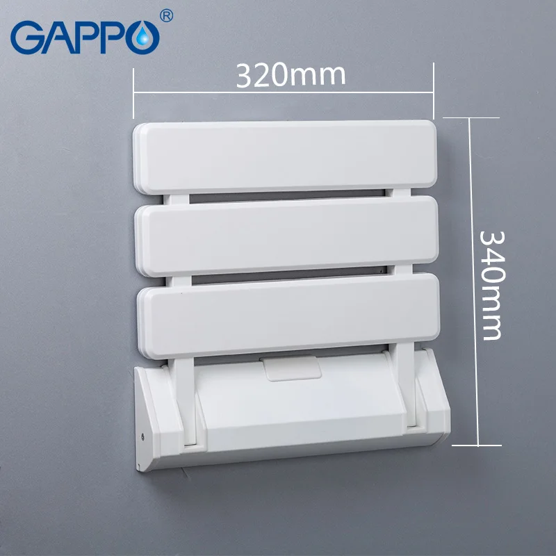 Preise GAPPO wand montiert klapp dusche stühle für ältere wc Dusche Sitze für behinderte Warten Stühle Bad stuhl Cadeira