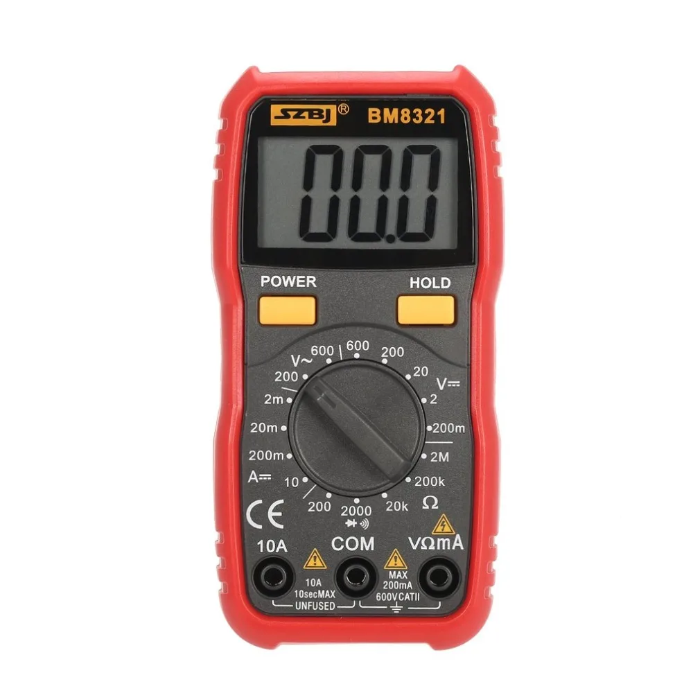 BM8321 мультиметр тестер цифровой щупы для мультиметра digital multimeter цифровой мультиметр mastech lcr транзисторов esr мультиметры meter транзистор для мультиметра uni-t usb тестер вольтметр провода тестор