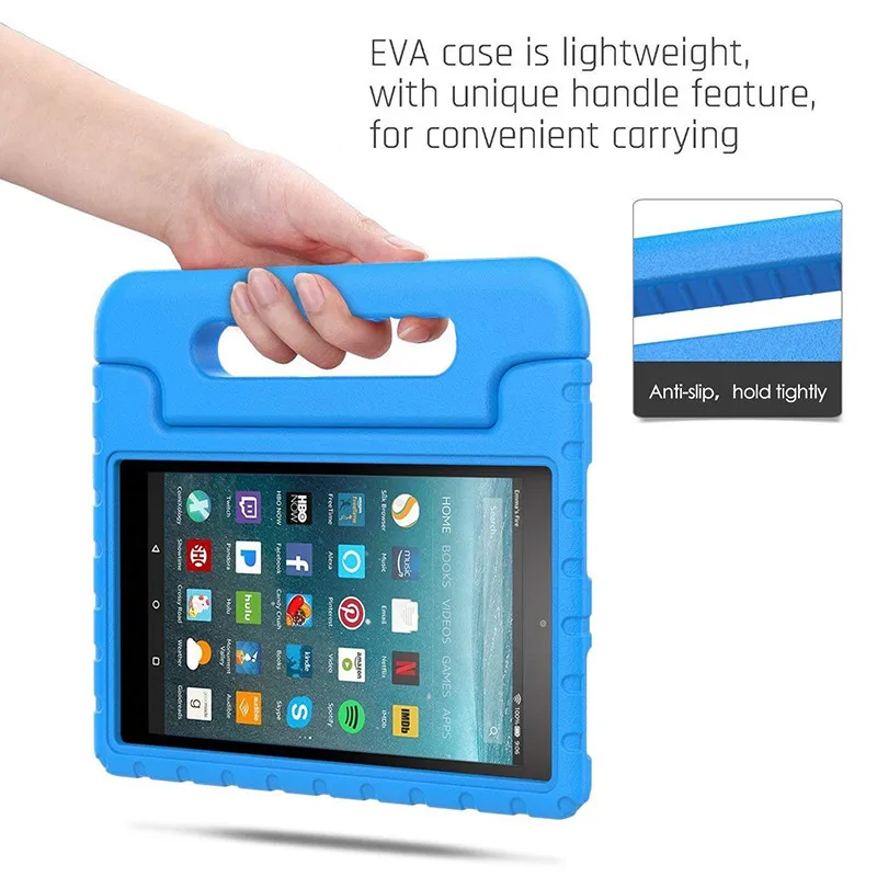 Luxury Silicone Case For Amazon Kindle Fire Hd 8 2017 2016 Case Cover Shockproof Children Kids Handle Stand Protective Cover Luxury Silicone Case For Amazon Kindle Fire Hd 8 2017 2016 Case Cover Shockproof Children Kids Handle Stand Protective Cover
