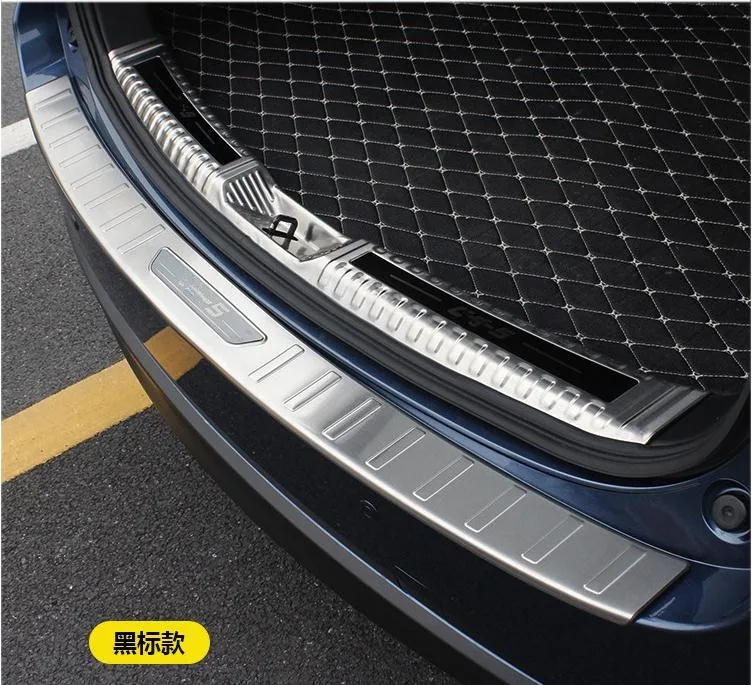 

304 stainless steel Rear bumper Protector Sill Trunk Tread Plate Trim For Mazda new CX-5 cx5 2017 2018 Car styling