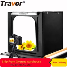Travor folding photo studio lightbox softbox 60cm 46W 3400LM with white yellow black background Lighting Studio Shooting Tent Travor folding photo studio lightbox softbox 60cm 46W 3400LM with white yellow black background Lighting Studio Shooting Tent