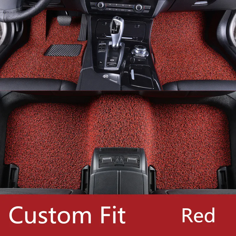 8 colors Custom fit car floor mats Case for 911 Porsche Cayenne SUV Cayman Macan Panamera
