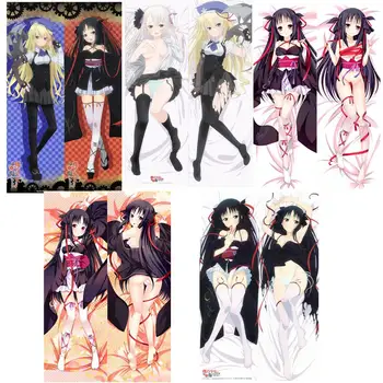 

Japanese Anime Machine-Doll Yaya Dakimakura pillow cover Mashin-Doru wa Kizutsukanai Double-sided body Pillowcase Custom