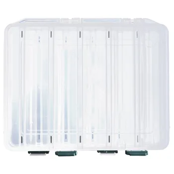 

Double Sided 12 Compartment Fishing Lures Box Tackle Hooks Baits Plastic Storage Box Organizer Fashion Accessories