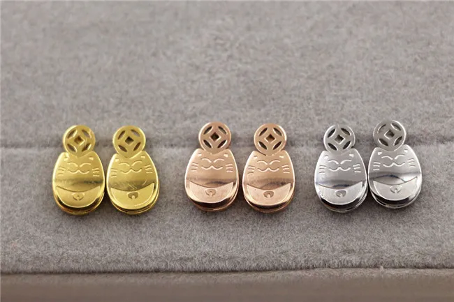 Martick-Gold-Plated-Fashion-Jewelry-Stainless-Steel-Lovely-Luck-Cat-Stud-Earrings-For-Women-Prevent-Allergy