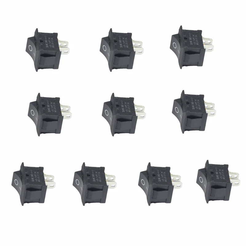 10pcs/lot Boat Rocker Switch 3A/250V 10*15mm SPST 2PIN ON/OFF Car Dash Dashboard Truck RV ATV Home | Обустройство дома