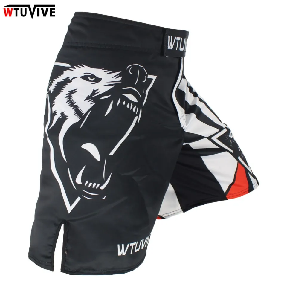 

Breathable Men's Boxing Pants Muay Thai Boxing MMA fitness training pants boxing shorts boxe Muay Thai kickboxing shorts