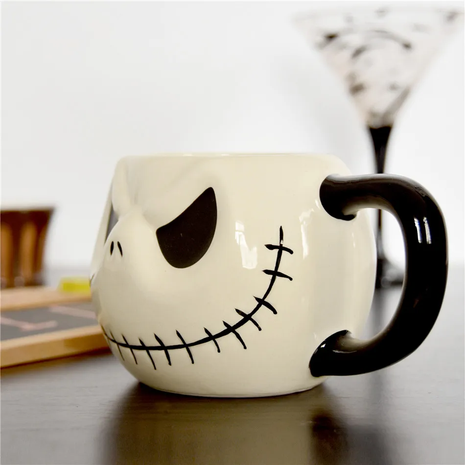 Aliexpress Buy Jack Skellington Mug "The Nightmare Before Christmas" Cartoon Coffee Mug Tea Cup Christmas Gifts Free Shipping from Reliable Mugs