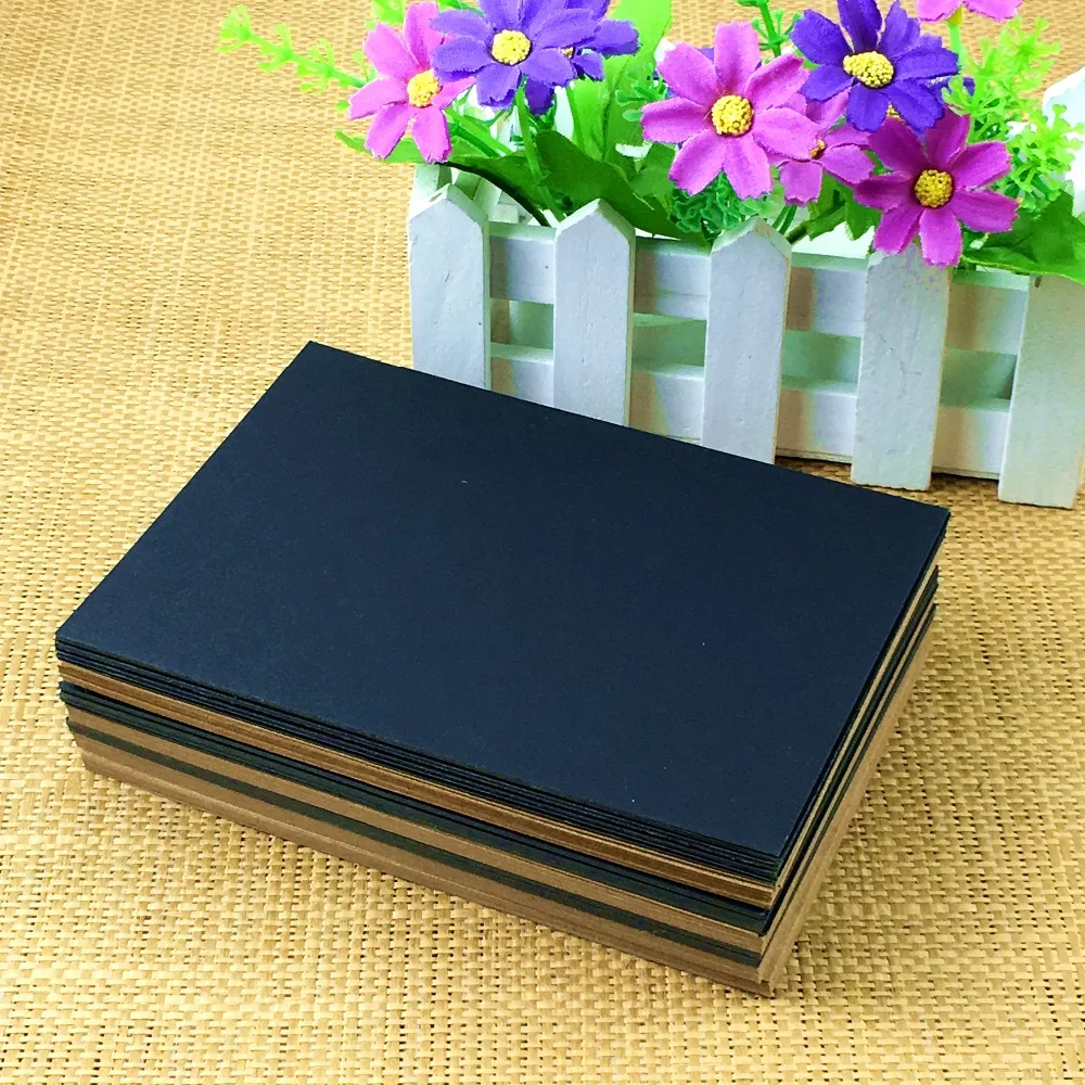 

100PCS/Lot 14.7x10.5cm Kraft Paper Blank Rectangle Paper Cardboard for Design DIY Card Stock Accept Custom Logo and Pattern