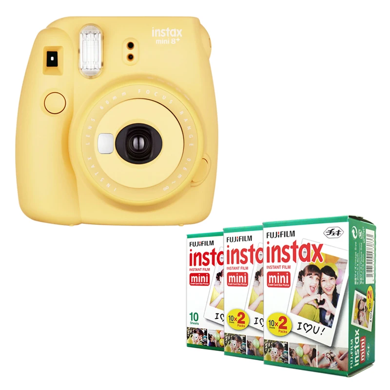 Fujifilm Instax Mini 8 Plus камера honey+ Fuji Instant 50 пленка белый край простая фотография