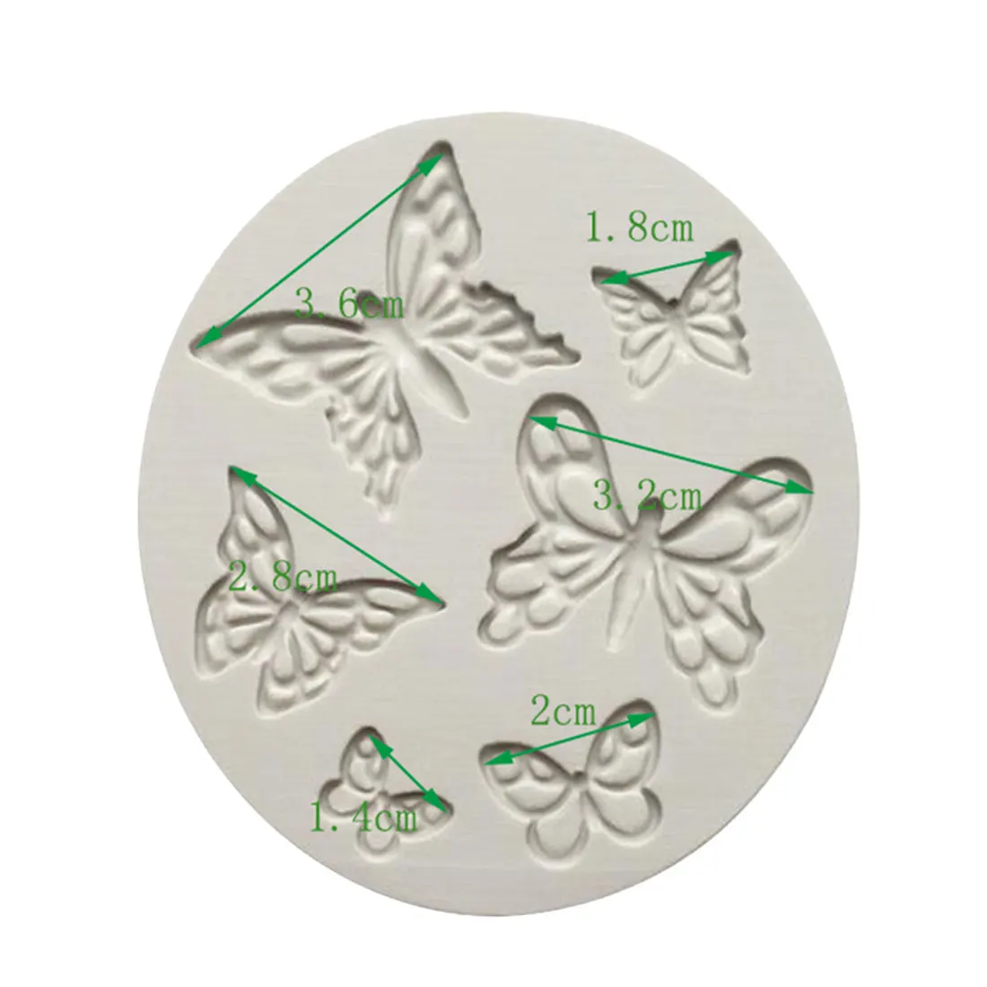 

New Arrival 1Pcs Pansies Daffodils & Butterfly Silicone Mold Fondant Mold Cake Decorating Tools Chocolate Gumpaste Mold
