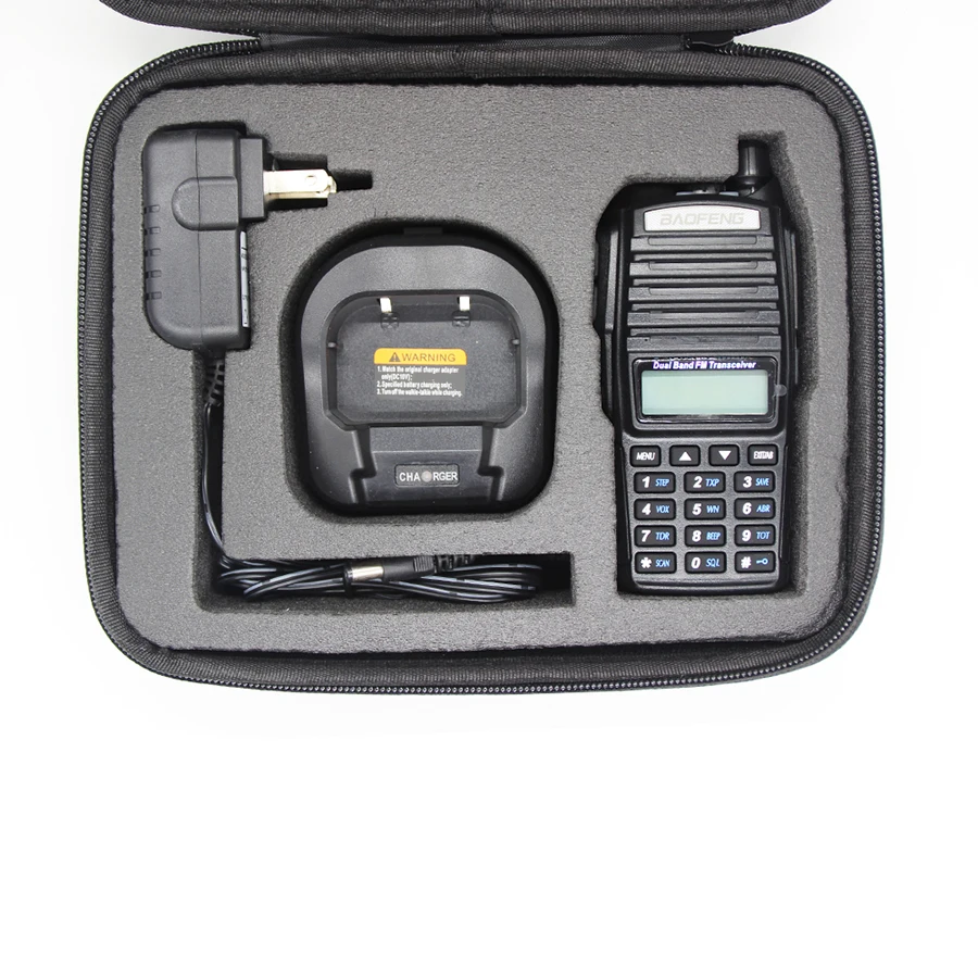 2 шт нейлон переноски сумки охотничий чехол для Kenwood WOUXUN TYT Baofeng UV-82 UV-9R портативная рация радио сумка для хранения Box чемодан