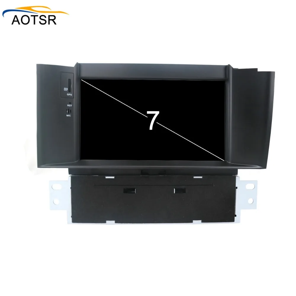  IPS Screen Android 8.0 Car multimedia dvd player head unit For Citroen C4 C4L DS4 2011 - 2015 GPS N