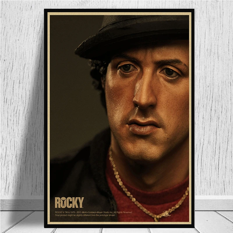 Классический фильм ROCKY Винтаж бумага аниме плакат ROCKY Stallone плакаты домашний Декор стены