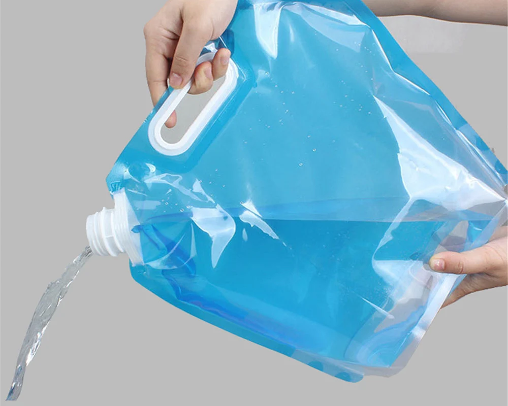 10 L outdoor Pliant Eau Sac Pliable BPA Free Water Carrier Tank Camping 