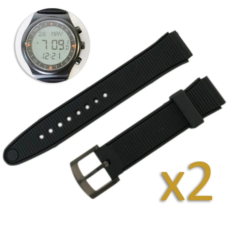 Сменный ремешок для часов AL Harameen WY 16 6506 браслет Wrsitwatch 20 мм 2 шт.|Ремешки часов| |