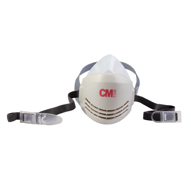 03 CM Industrial Half Mask Anti-Dust Mask Respirator Mask Face Paint Spray Gas Mask Protective Work Dust Proof Masks With Filter