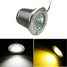 5 Вт 10 Вт светодиодный подземный свет COB СВЕТОДИОДНЫЙ торшер наружная поверхность пятно света Пейзаж Сад Квадратный путь похоронены двор лампы 85-265 V DC12V IP68