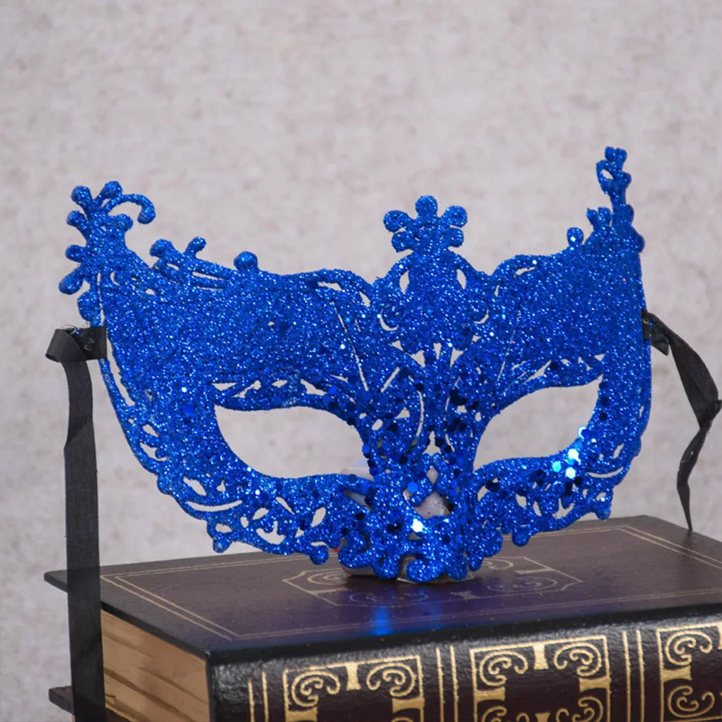 Маска Лисы На Хэллоуин, Венецианская маска, блестящая выдалбливающая маска лисы для косплея, Маскарадная маска, карнавальные Вечерние Маски для женщин