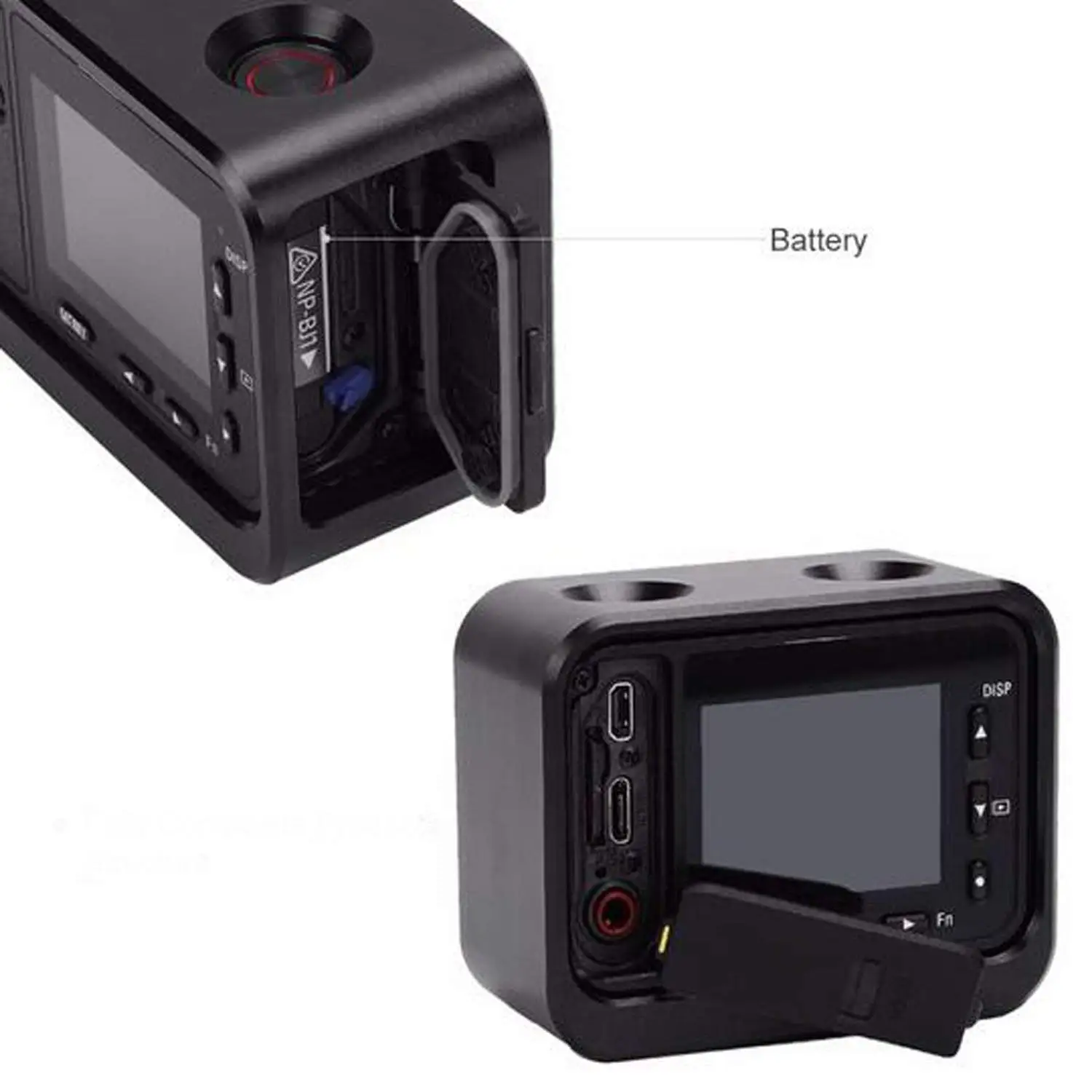 Elos-это Камера металлический корпус, комплект для sony RX0 Корпус основа Алюминий сплав Защитный чехол клетка + 37 мм UV фильтр объектива + экран