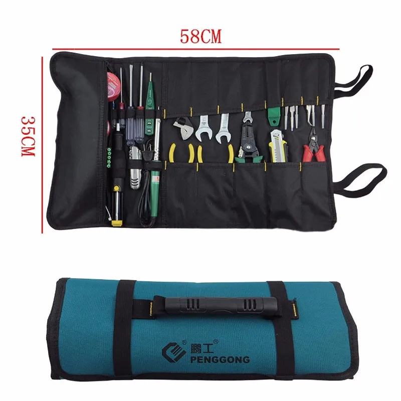 Oxford Canvas Reel bag Repair Toolbag Utility Bag Multifunctional Carrying Handles Bag With Belt Wearable &waterproof beehive tool bags