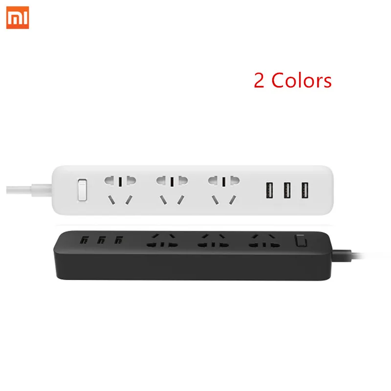 XiaoMi 3 USB порта Быстрая зарядка 2.1A USB умная розетка питания зарядное устройство портативная полоса штепсельная вилка адаптер для телефона H25