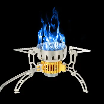 

Mini Ultralight Outdoor Stove Infrared Camping Stove Portable Furnace Collapsible Windproof Gas Stove for Cookout Picnic