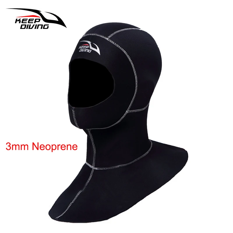 3MM Neoprene Diving Hoods Cap Hat Women Men Winter Snorkel Wetsuit Warm