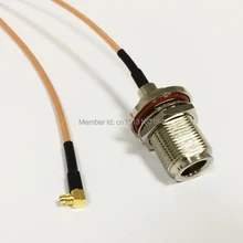 Модем коаксиальный кабель разъем Jack N MMCX штекер угловой разъем кабель RG316 помощью соединительного 15 см " адаптер