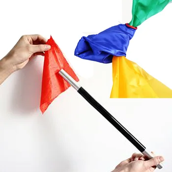 

10 pcs Color Changing Linked Silk Magic Trick Change Color Silk Scarf For Magic Trick By Mr. Magic Joke Props Tools 22cm * 22cm