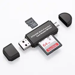 Memery карты считывающее устройство Micro USB OTG к USB 2,0 адаптер SD кард-ридер для Android Phone Tablet PC