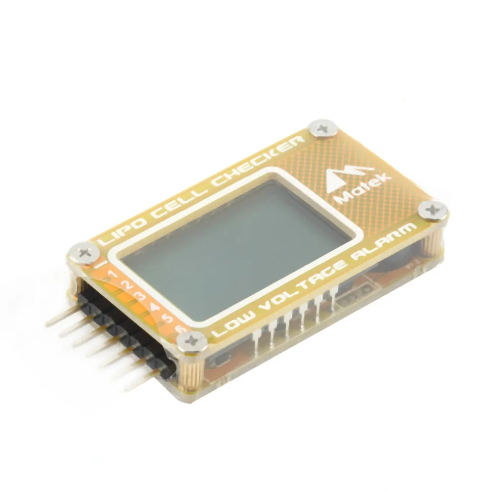 

1pcs LiPo Cell Checker&Low Voltage Alarm for 2-6s Lipo Battery FPV RC Multicopter Wholesale