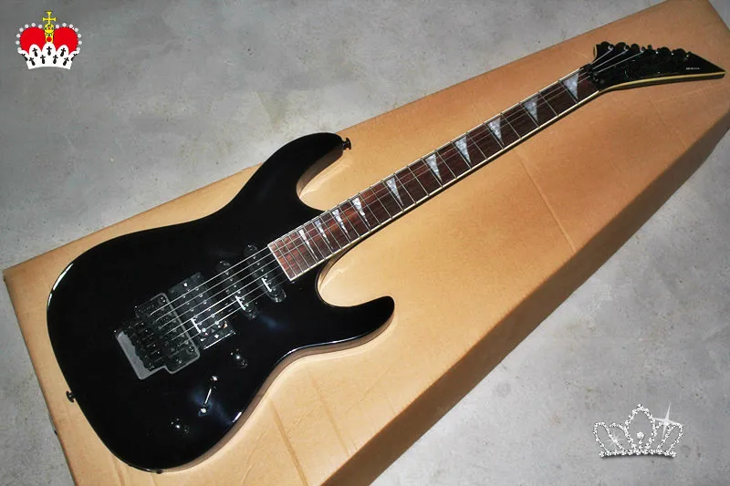 

2018 New high quality GYJK-0010 Black color black hardware rosewood fretboard signature head Electric Guitar , Free shipping