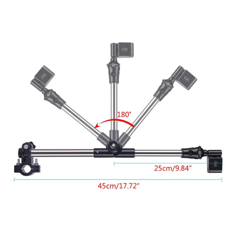 Регулируемый держатель для детской коляски, аксессуары для детской коляски, держатель для зонта, многоразовый зонтик для инвалидной коляски, держатель для велосипеда