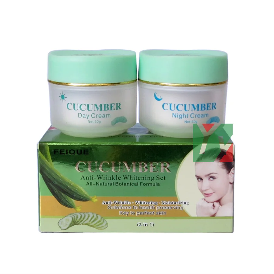 

CUCUMBER anti wrinkle whitening cream for face Hot selling natural botanical formula