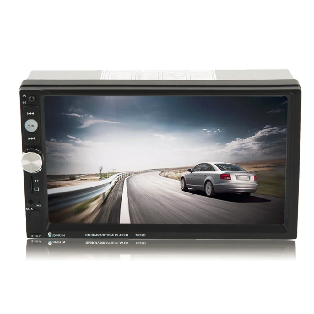 7023D 2 Din Car Radio MP5 Player 7inch HD Touch Screen With Digital Phone Stereo Radio FM/MP3/MP4/Audio/Video/USB Auto In Dash bluetooth-digital-audio-player : image 7023D 2 Din Car Radio MP5 Player 7inch HD Touch Screen With Digital Phone Stereo Radio FM/MP3/MP4/Audio/Video/USB Auto In Dash bluetooth-digital-audio-player