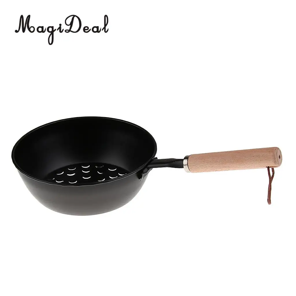 MagiDeal Outdoor Charcoal Fire Burner Brazier Grill Stove Camping Picnic BBQ Travel